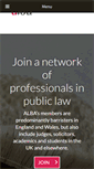 Mobile Screenshot of adminlaw.org.uk